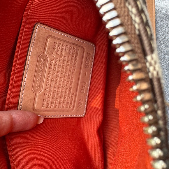 Coach Monogram Shoulder Bag - Picture 3 of 3